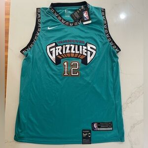 Nike Swingman Ja Morant Vancouver Grizzlies #12 Throwback City Jersey XL 52 NWT
